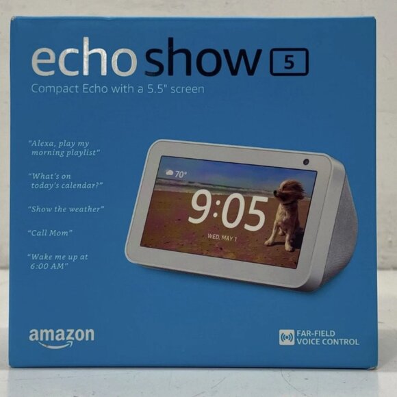 Amazon Echo Show 5 NEW - Picture 1 of 6